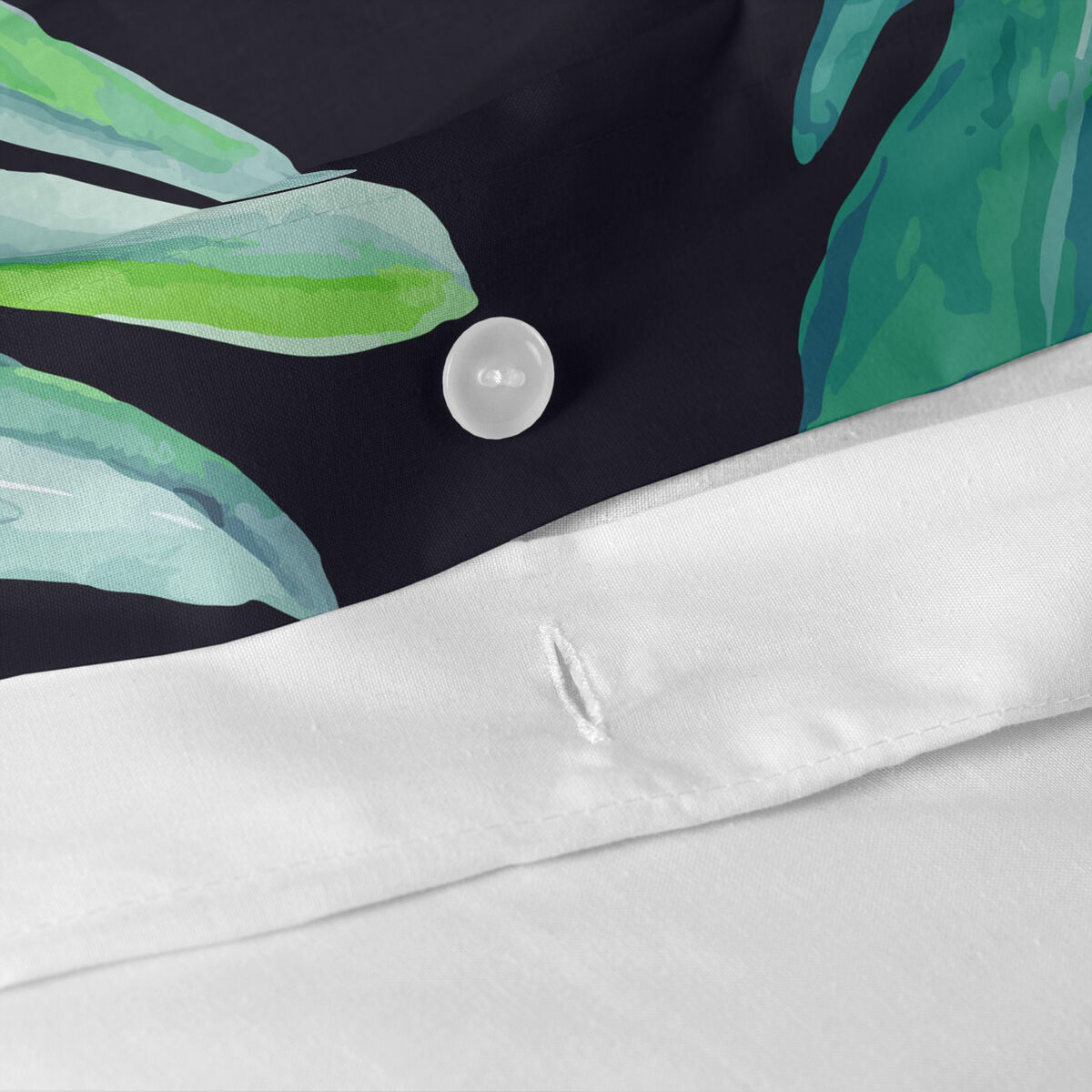 Housse de Couette HappyFriday Ebony Multicouleur 155 x 220 cm
